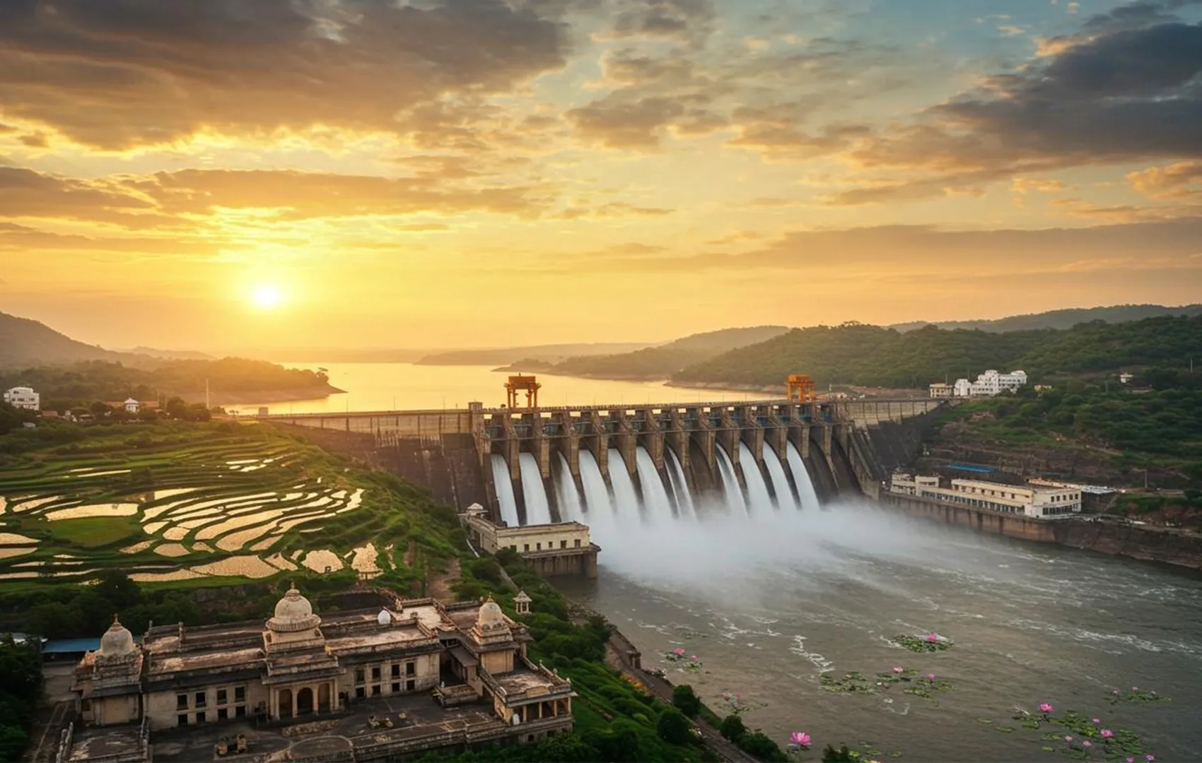 Basavasagar Dam Karnataka